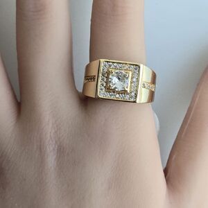 men's diamond ring.  Size 10.